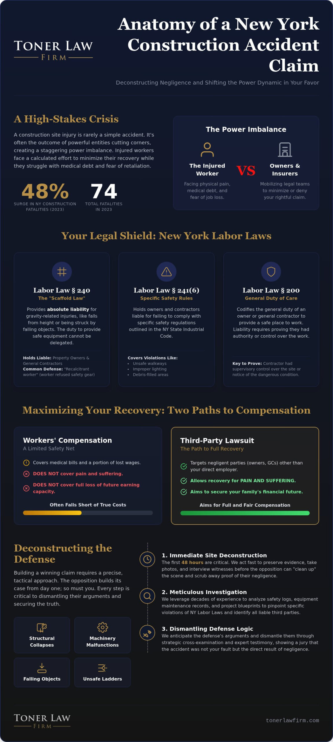 Construction Accident Lawyer Long Island: Tactical Advocacy for Injured Workers